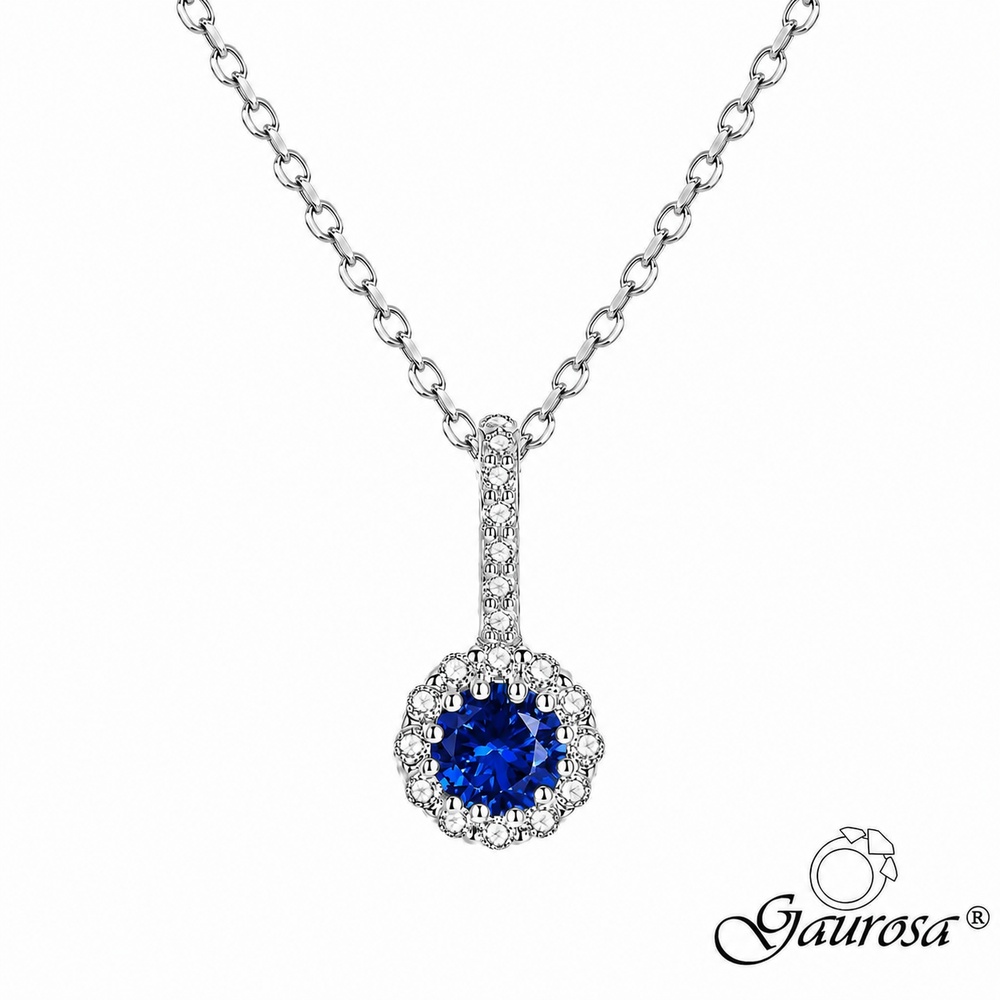 Collana Goccia Zaffiro