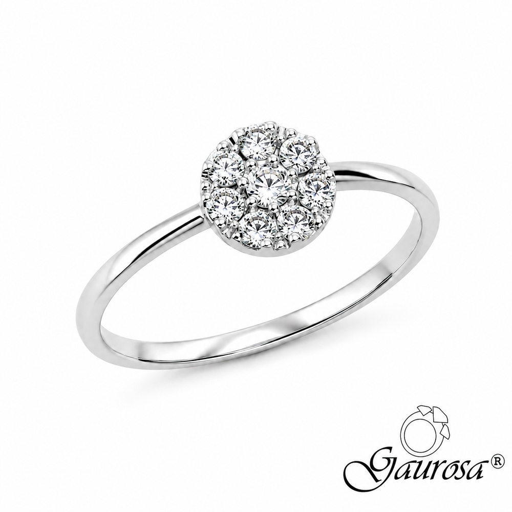 Anello Margherita Bianca